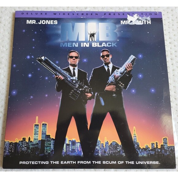 Vintage Men In Black Widescreen LD Laserdisc, 1997 - Picture 2 of 4